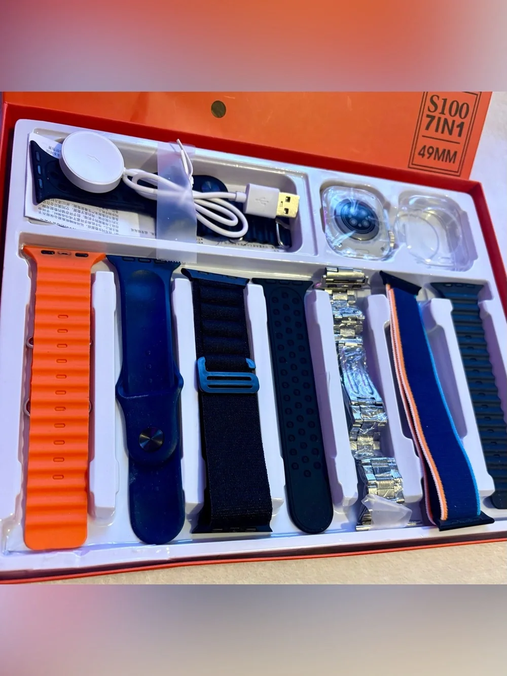Ultra 9 Smart Watch - Red